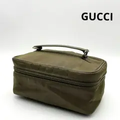 GUCCI ナイロン バニティ ポーチ 小物入れ グッチ