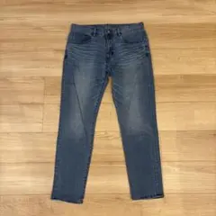 【NANO universe】ハイストレッチスキニーデニムパンツ メンズ M