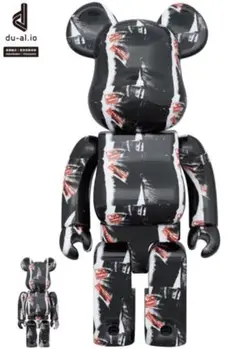 MEDICOM TOY - MEDICOM TOY メディコムトイ BE@RBRICK The Rolling Stones ベアブリック ザローリングストーンズ フィギュア 人形 ブラック 結成60周年を迎えたザ・ローリング・ストーンズのBE@RBRICK
