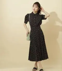 ドットフレアマチハイウエスト PROPORTION BODY DRESSING
