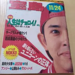 宝島 1990/11/24 ユニコーン　筋肉少女帯　たま ラフィンノーズ