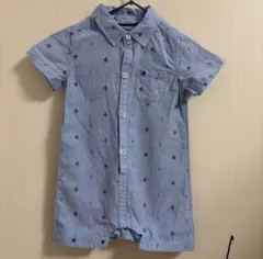 TOMMY HILFIGER 半袖ロンパース 74