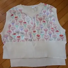 チュパチャップス　ニット半袖