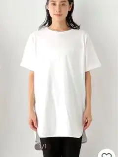LEPSIM スソラウンドレイヤードTシャツ
