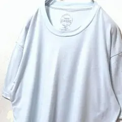 トゥルークラシック 無地 Tシャツ ライトブルー 水色 L 古着