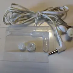 ホワイト インイヤー 有線イヤホン