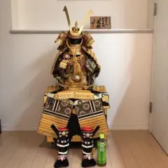 五月人形　大鎧　16号　雄山作 五月人形 雄山作 着用収納兜飾り 30号 竹雀之兜 : 人形の三信