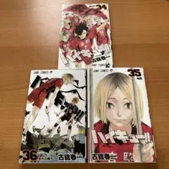 ハイキュー 34 35 36