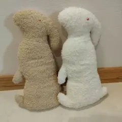 うさぎのぬいぐるみ タオル生地 ハンドメイド クッション