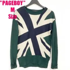 PAGEBOY ( ページボーイ ) セーター グリーン スウェット