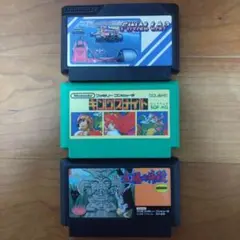 ファミコンソフト3個セット（動作未確認）