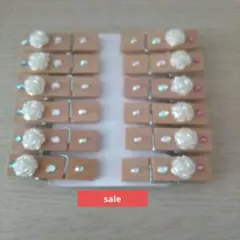木製ピンチ 2色12本セット ハンドメイド