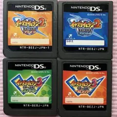 ニンテンドーDSソフト　イナズマイレブン4点セット