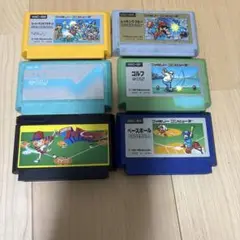 ファミコンソフト 6本セット　ジャンク