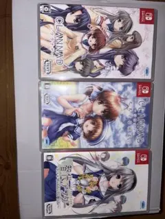 CLANNAD ゲームセット 3本　使用済み