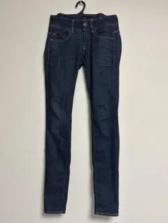 ⭐︎美品⭐︎G-STAR RAW デニムLYNN MID SKINNY ネイビー24