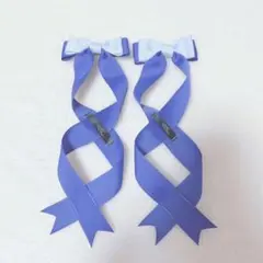 LOTUS ribbon　ツインテールリボンバレッタ①