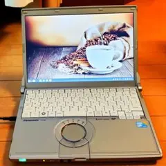 ノートパソコン パナソニック　レッツノートCF-N9、オフィス付き設定不要！①