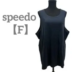 難あり★speedo 【F】ノースリーブトップス スポーツ ダークネイビー