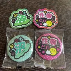 推し事　缶バッチ&ステッカー2