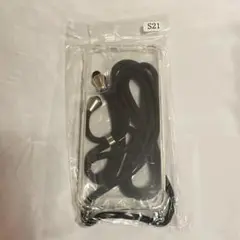GALAXY S21 ケース シリコン ストラップ