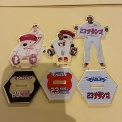 楽天イーグルス　アクリルスタンド　イーグルスベア　ヤフーレ　フランコ　タオル持ち