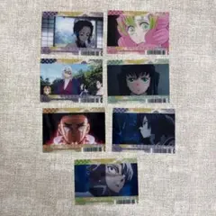 鬼滅の刃　クリアカード　7点