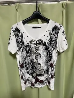 ヤスユキイシイ　タトゥーTシャツ　ドクロ　y2k 平成　punk お兄系 ヤスユキイシイ タトゥーTシャツ ドクロ y2k 平成 punk お兄系