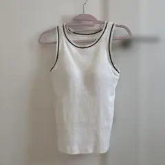 ホワイト タンクトップ Sサイズ