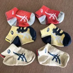アシックス ベビーソックス 3足セット