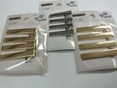 ヘアクリップセット CT-A-151 ゴールド シルバー