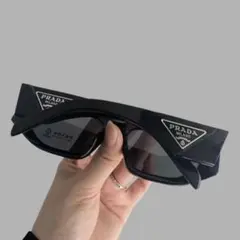 新品 ブラック スクエア サングラス-