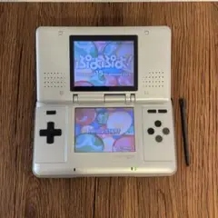 動作品　初代DS本体　ニンテンドーDS AGS002　シルバー　一部訳あり