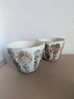 本田あつみ　ワイルドフラワー　フリーカップ　2個セット