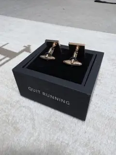 Quit Running カフリンクス