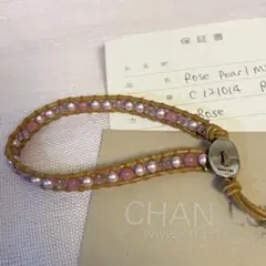CHAN LUU ブレスレット ローズ パール