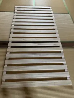 タンスのゲン ロール式 すのこマット シングルサイズ
