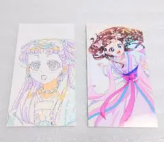 薬屋のひとりごと展　チケット風カード　里樹妃　2点
