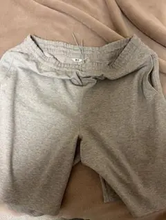 UNIQLO C スウェットワイドショーツ　グレー