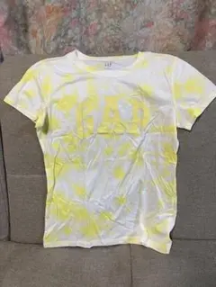 新品未使用　gap 半袖Tシャツ　イエロー　タイダイ