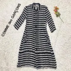 コムデギャルソン ロングワンピース 黒 透け感 2010年製