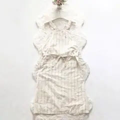 Ralph Lauren ベージュエプロン 未使用タグ付き 未使用タグ付！訳あり！正規品ラルフローレン マドラスチェック
