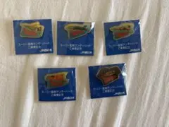 未開封　サンダーバード　ピンバッチ　5個セット