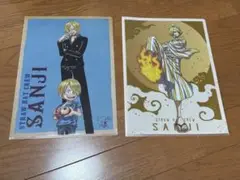 ワンピース　クリアファイル　2枚セット　サンジ