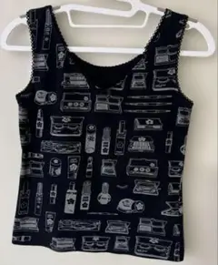 【美品】MARY QUANT タンクトップ　ブラック　M