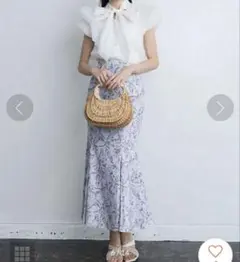 eimy istoire コルセットシームマーメイドスカート　美品