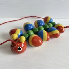 ウォルター社 ニック むかで プルトーイ ドイツ 木製おもちゃ