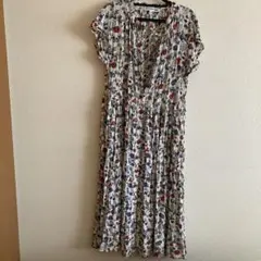 INES DE LA FRESSANGE 半袖ロングワンピース S