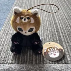 morufsand パンダにゃん　レッサーパンダ マスコット ぬいぐるみ