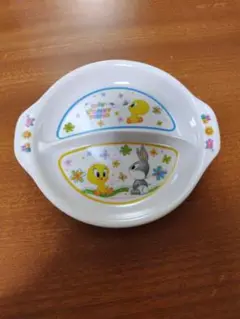 ベビー用食器 ルーニー・テューンズ 仕切り付き